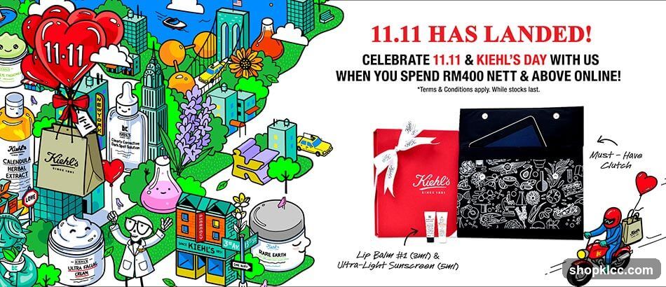 Kiehl's 11.11 Sale