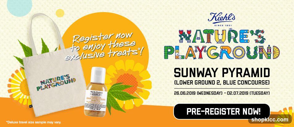 Kiehl's Nature's Playground Event