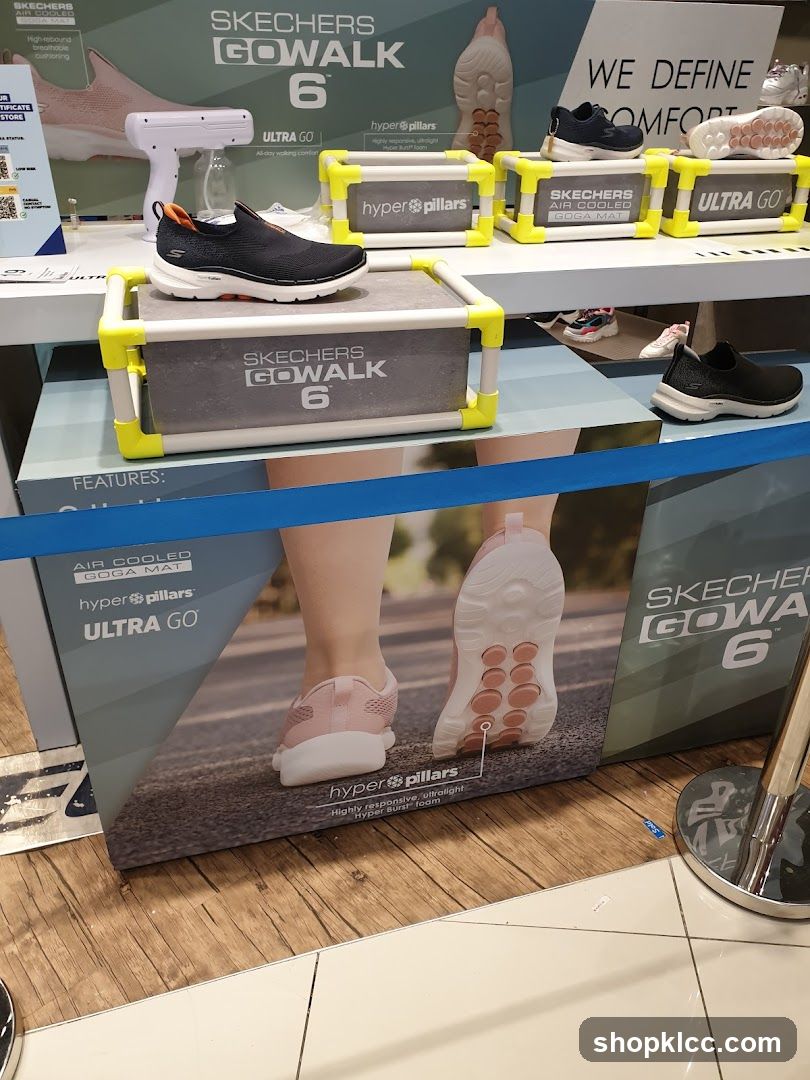 Skechers Go Walk 6 Display