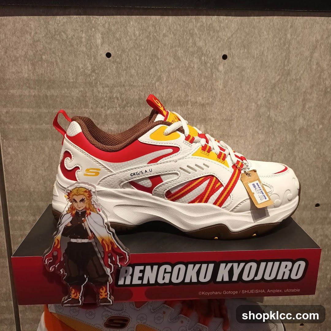 Demon Slayer x Skechers Collaboration Shoe