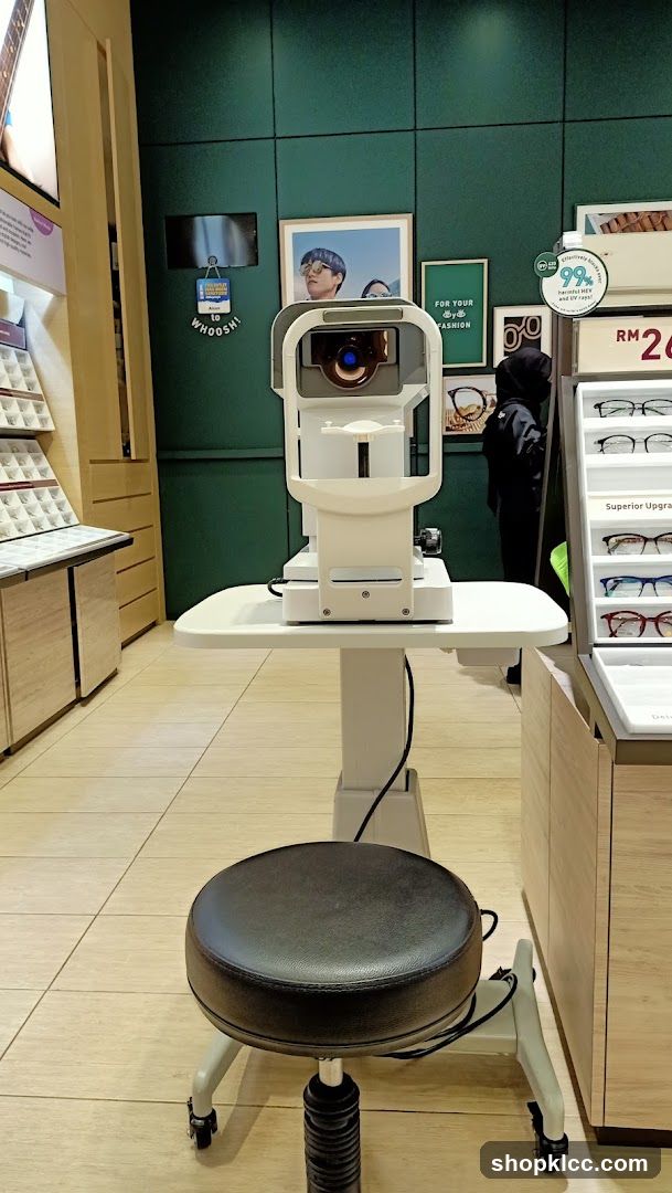 Optometry Equipment and Eyewear Display