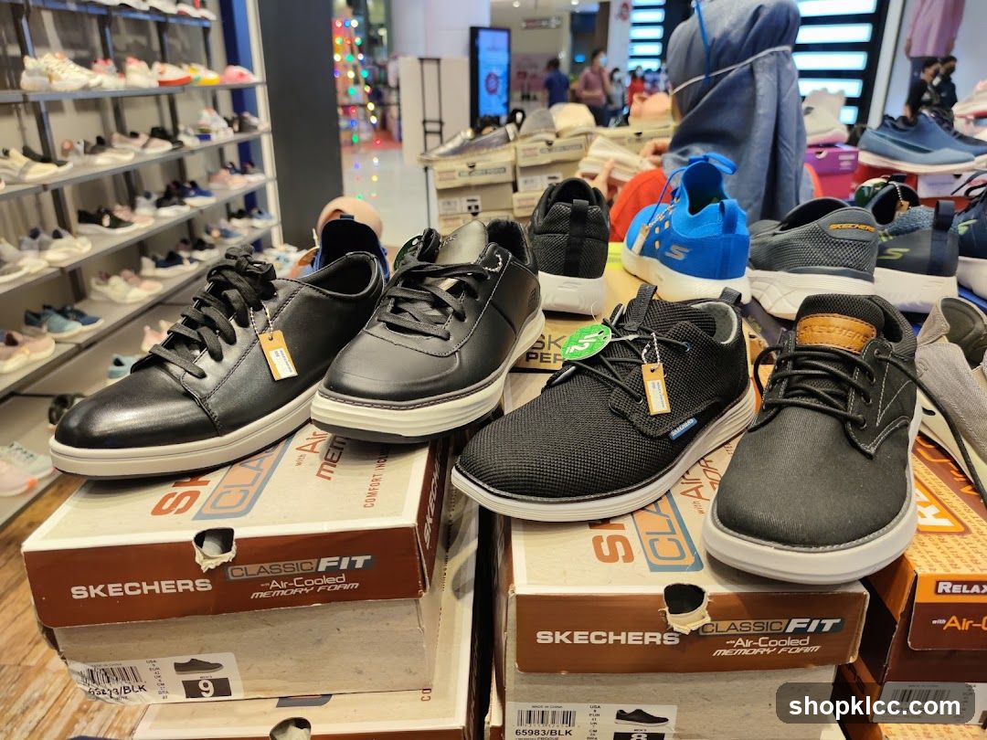 Skechers Shoes Display