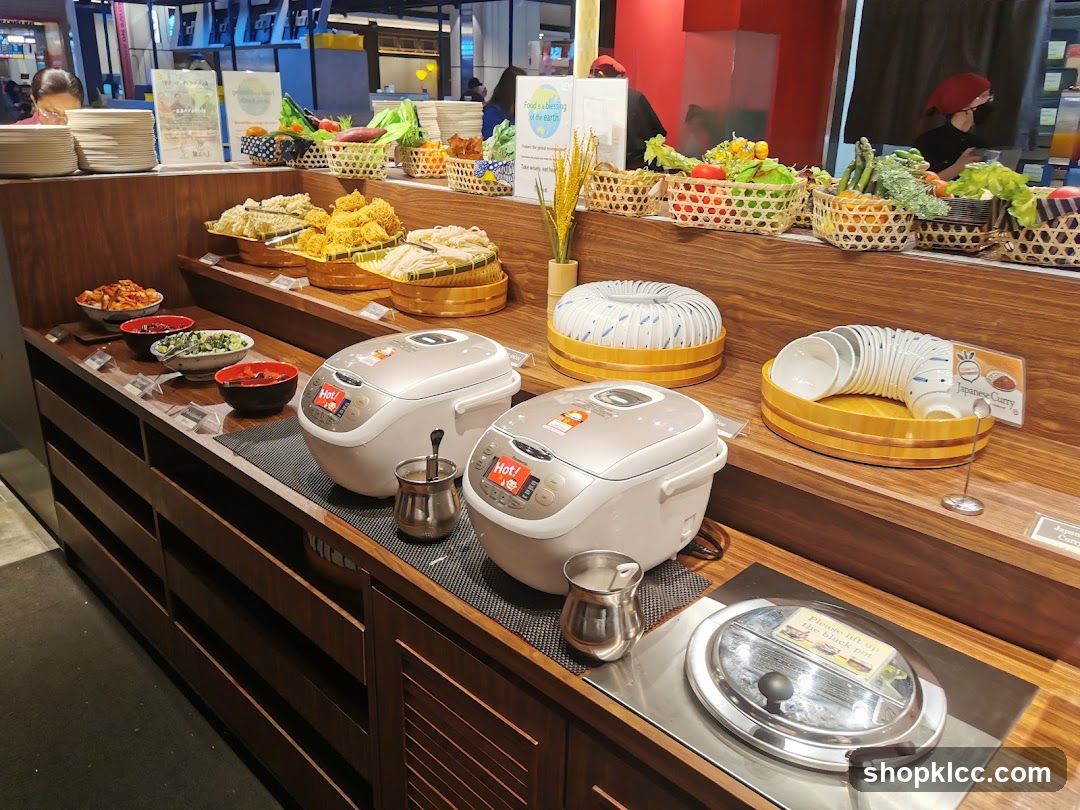 Buffet Food Display