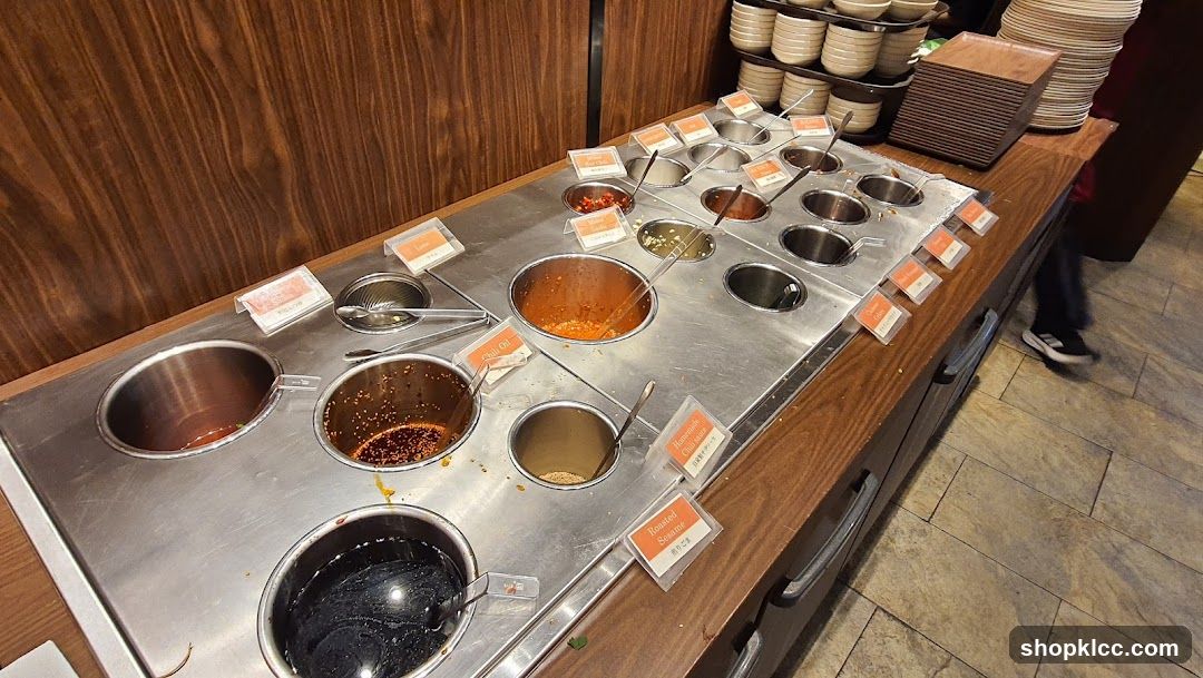 Condiment Bar