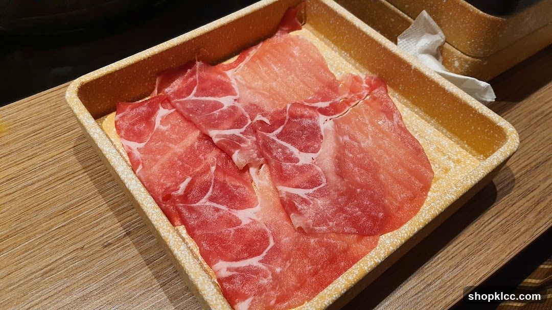 Thinly Sliced Raw Meat