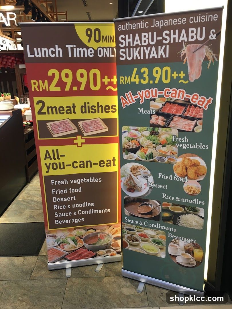Shabu-Shabu and Sukiyaki Promotions