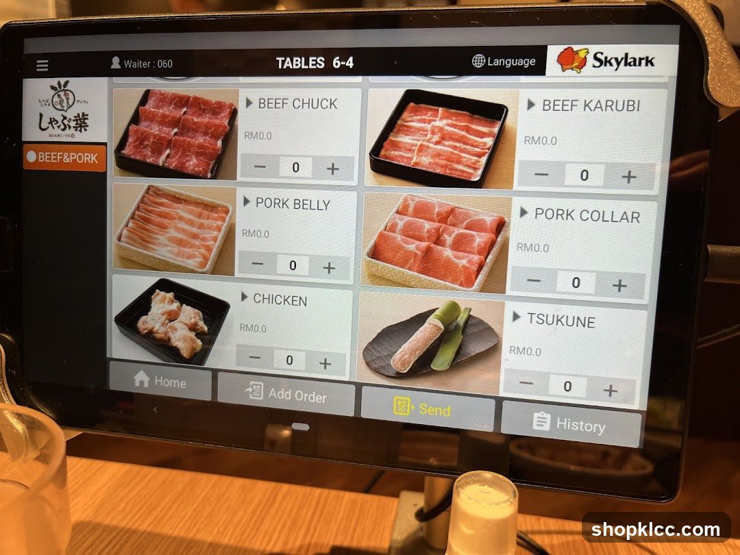 Shabu-Yo Menu