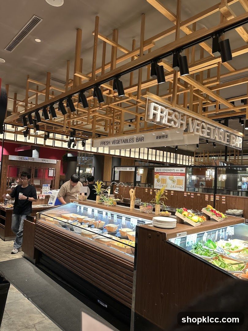 Fresh Vegetable Bar