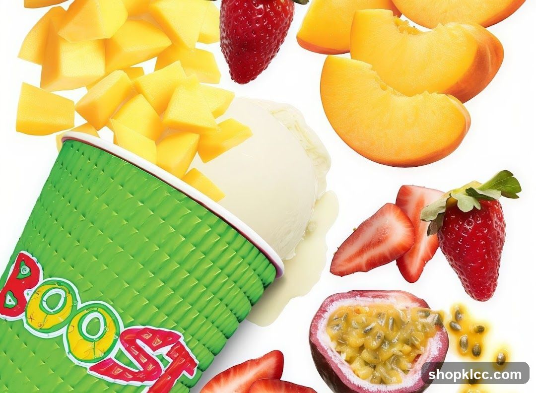 Fruit and Ice Cream