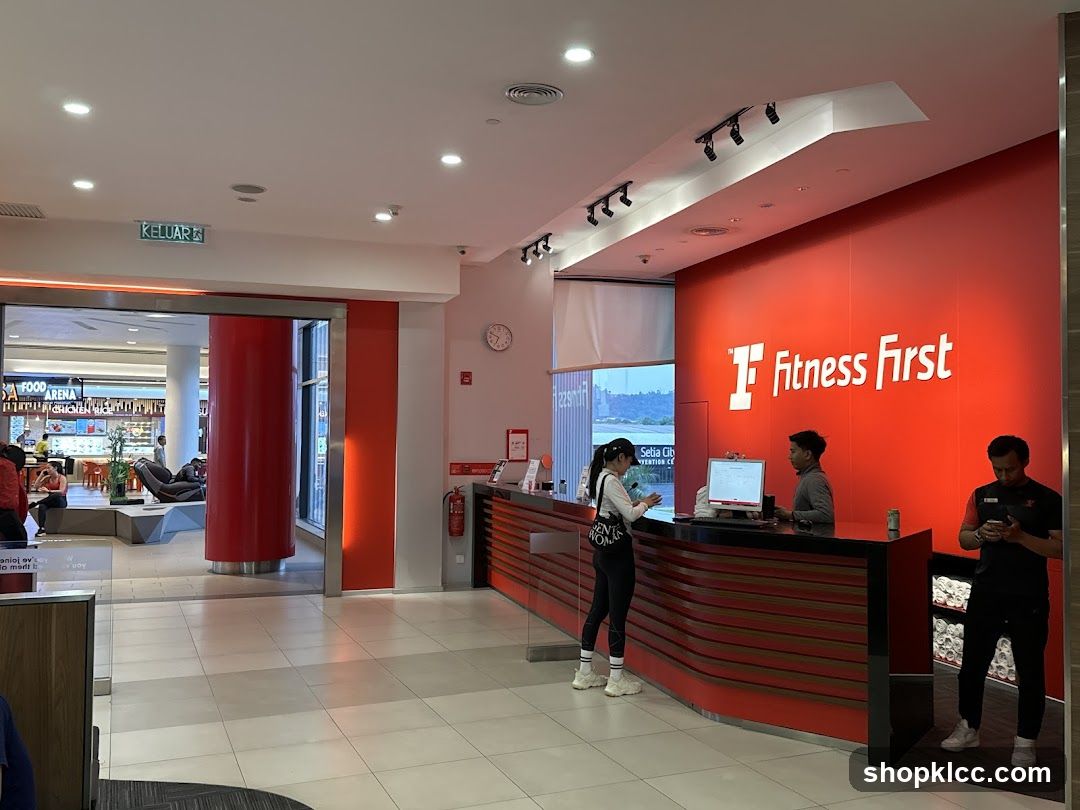 Fitness First Gym Reception