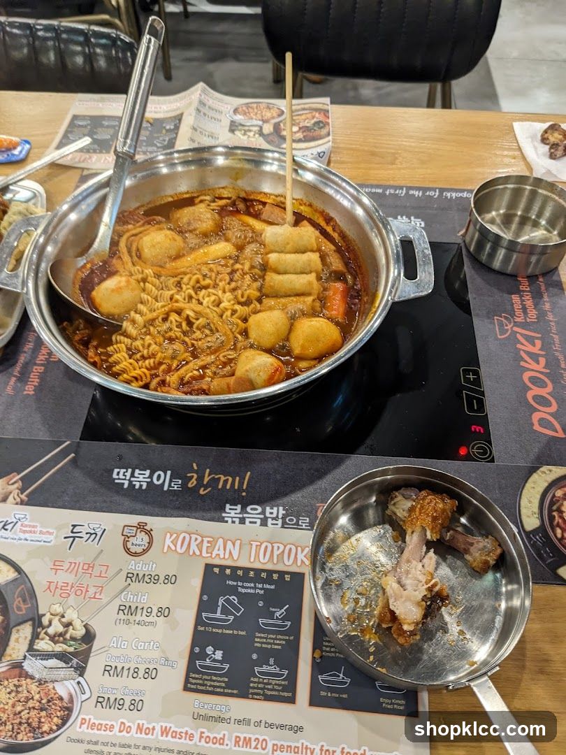 Korean Topokki Meal