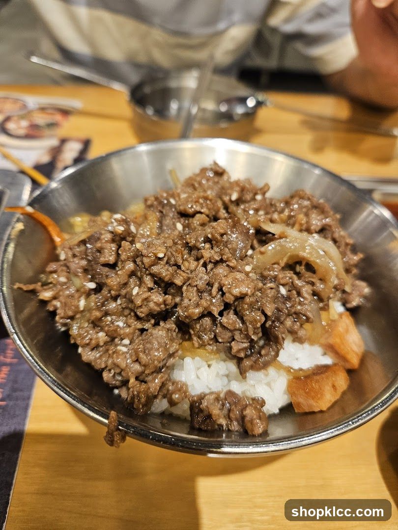 Beef and Rice Bowl