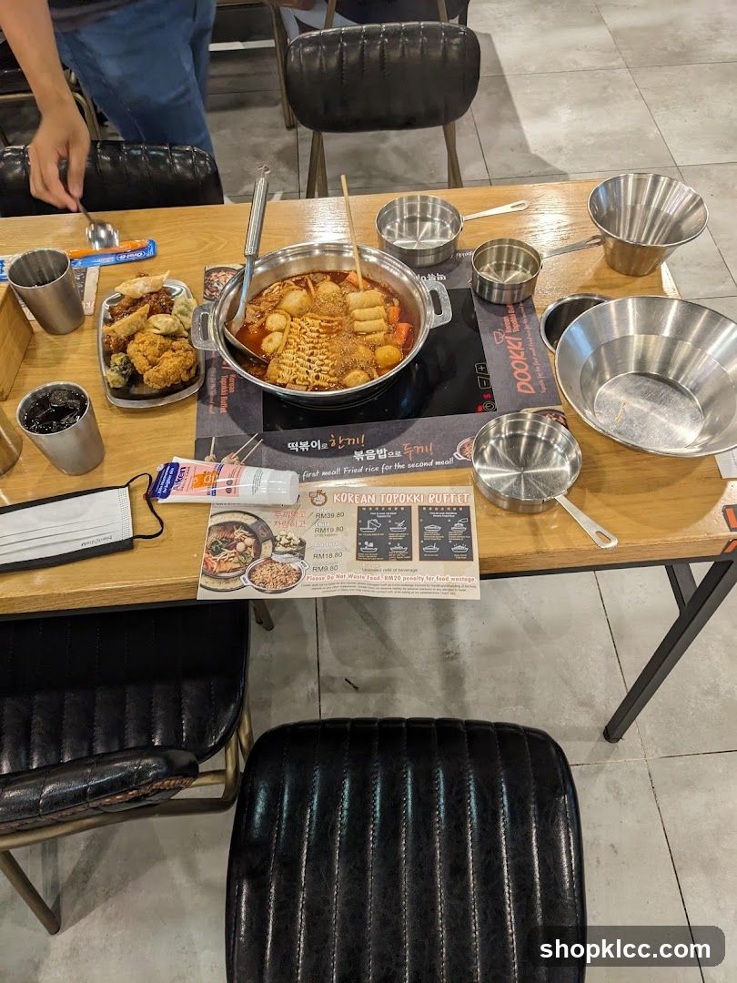 Korean Topokki Buffet