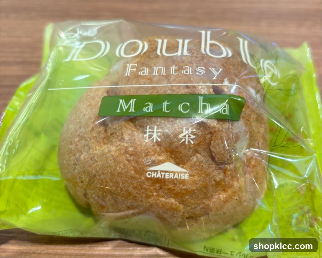 Matcha Cream Puff