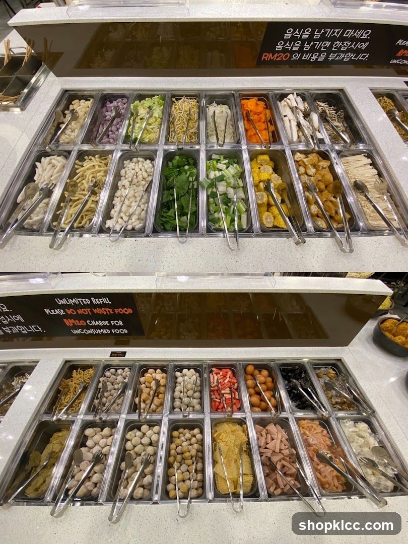 Buffet Food Display