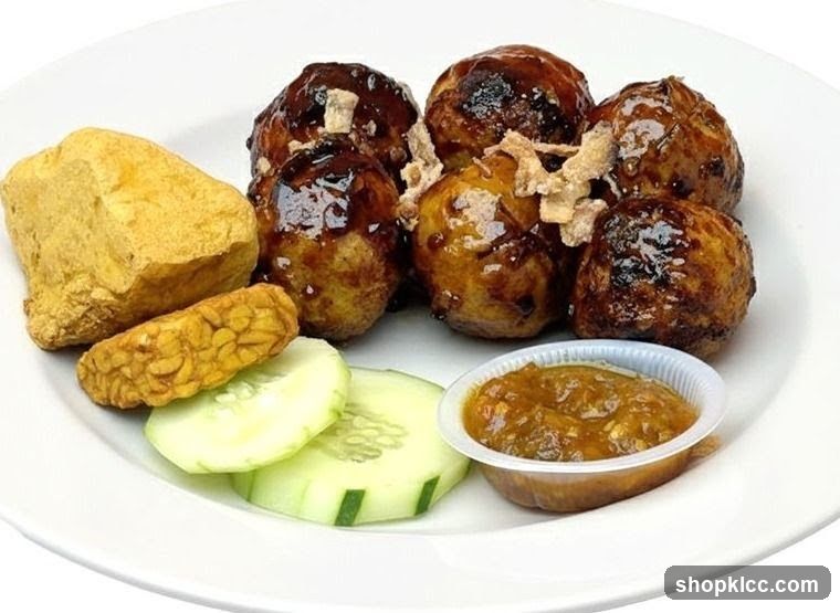 Meatballs with Tofu and Tempeh