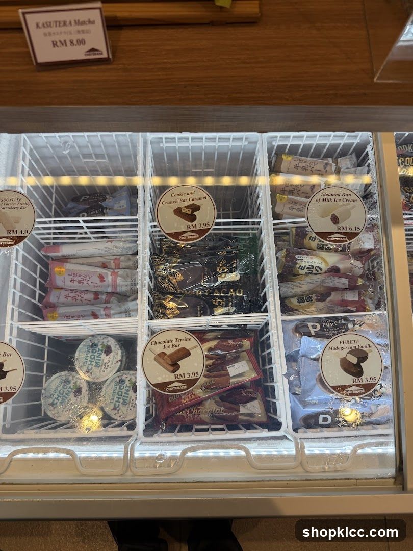 Frozen Desserts Display