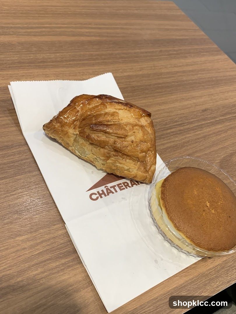 Pastries on a table