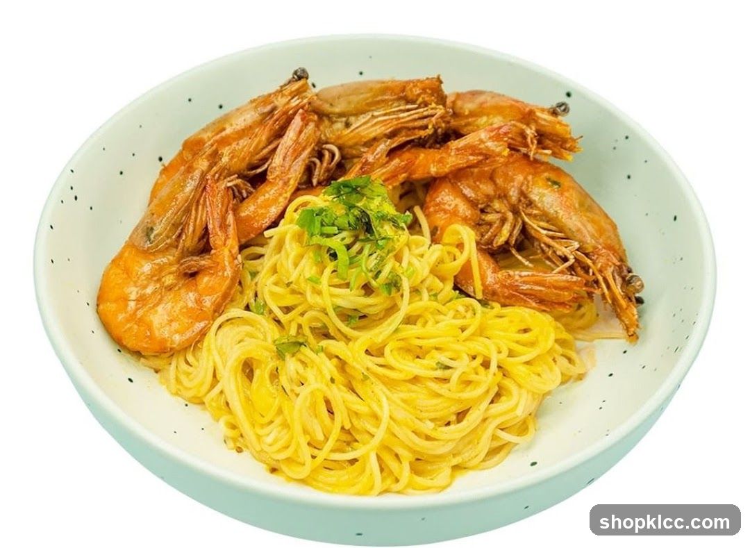 Shrimp and Pasta Dish