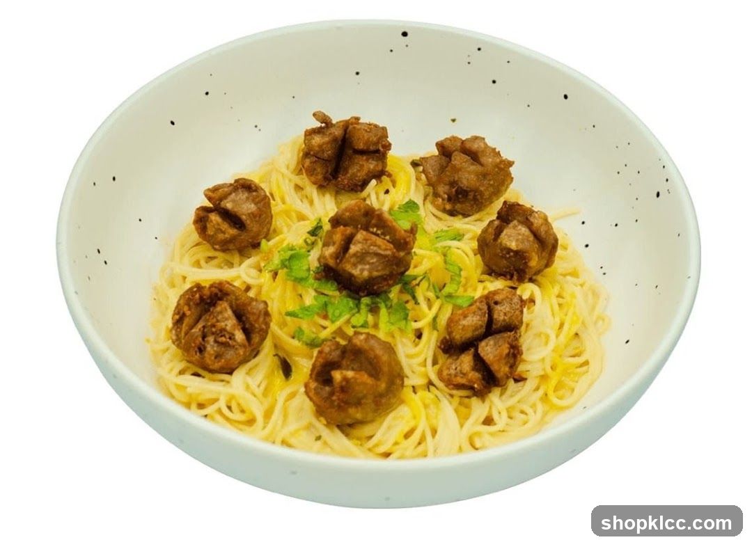 Meatballs with Noodles