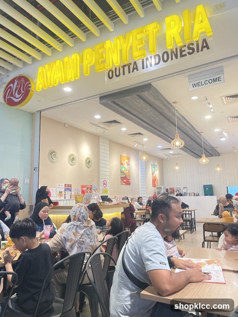 Restaurant Interior with Diners