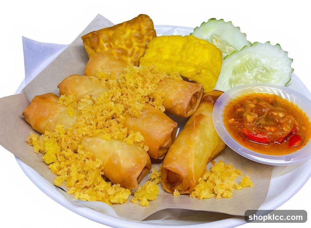 Spring Rolls with Dipping Sauce