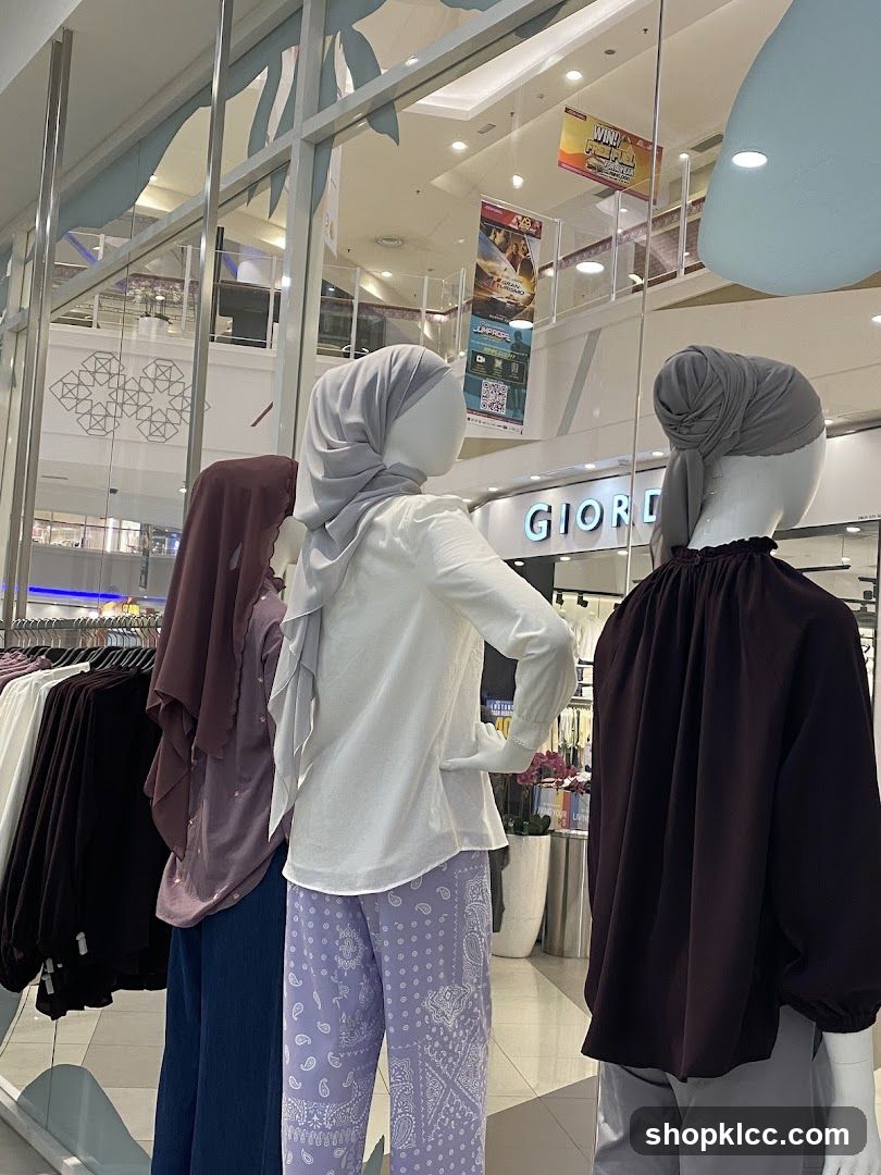 Mannequins in a store