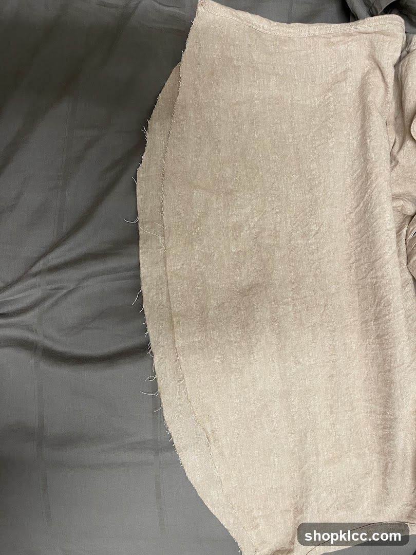 Beige Fabric Detail