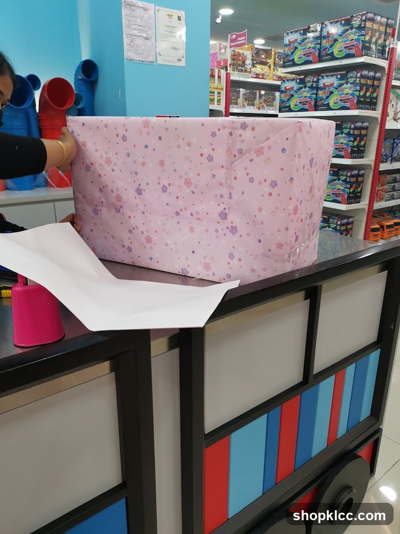 Gift Wrapping Station