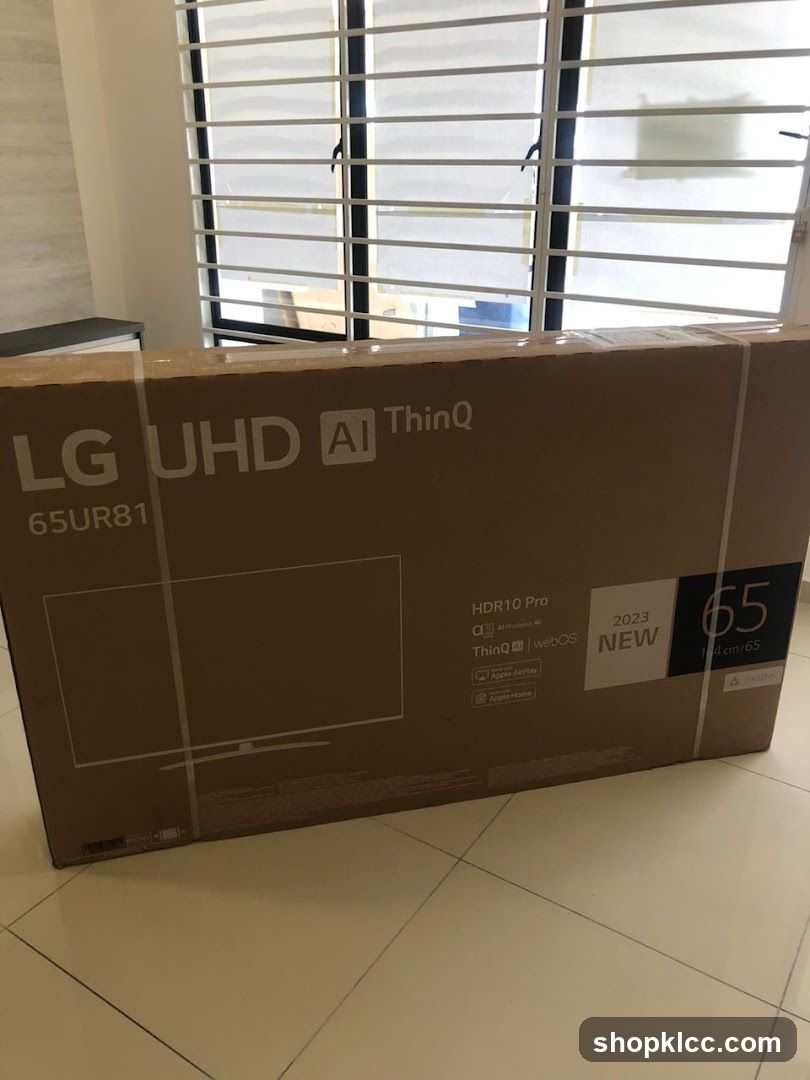 LG UHD ThinQ Television Box