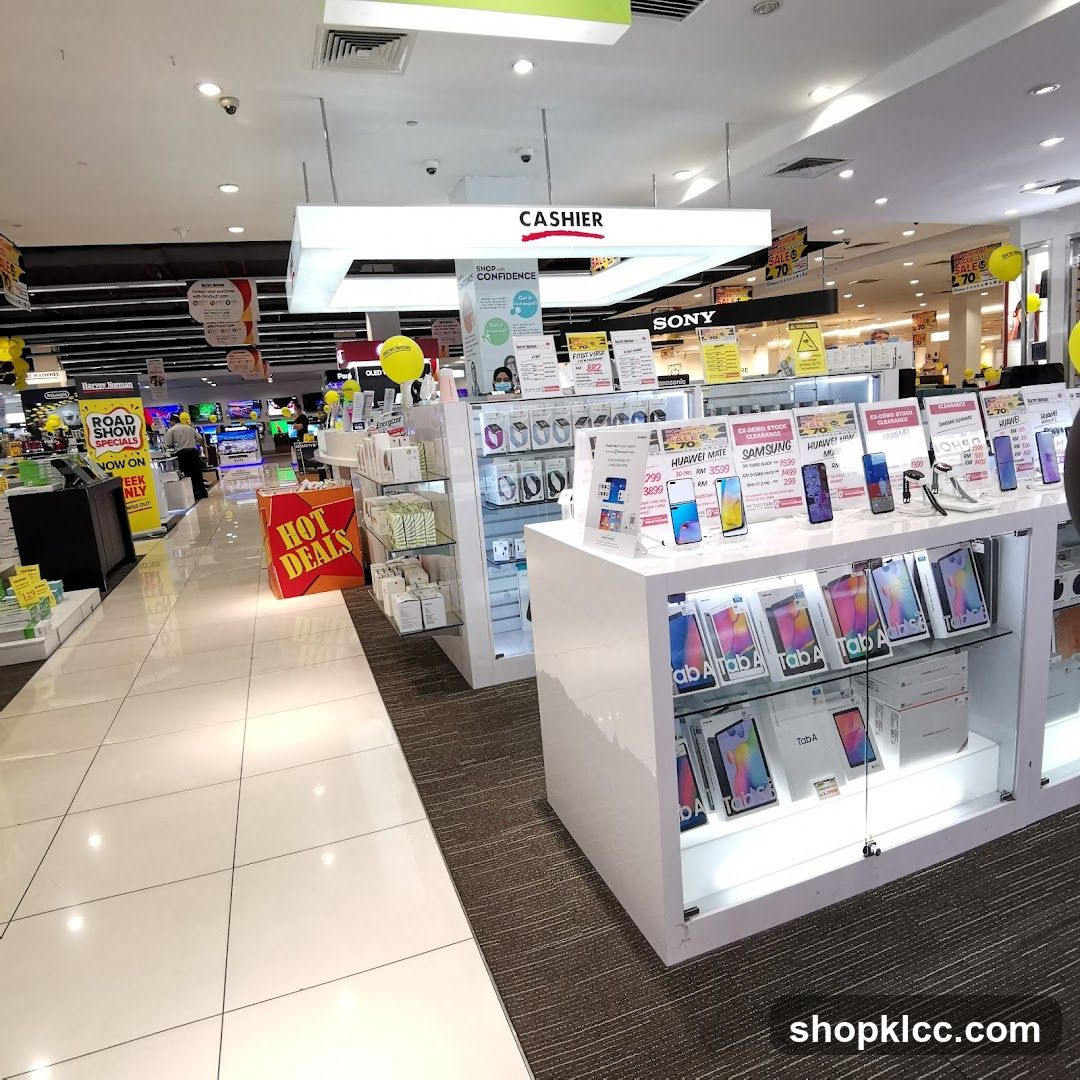 Electronics Store Display