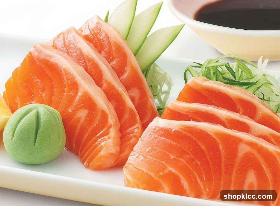 Salmon Sashimi
