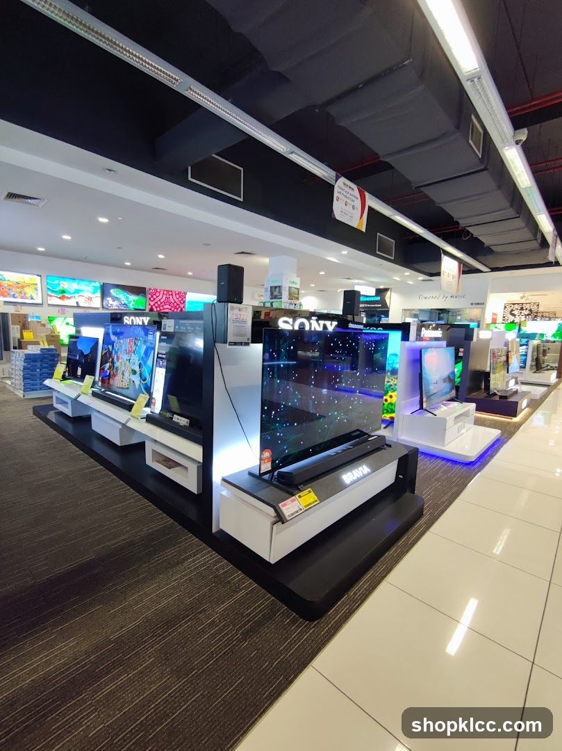Electronics Store Display