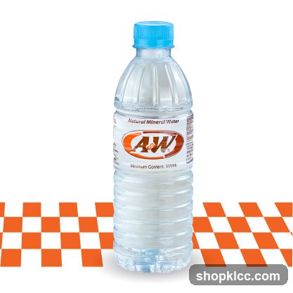 A&W Natural Mineral Water Bottle