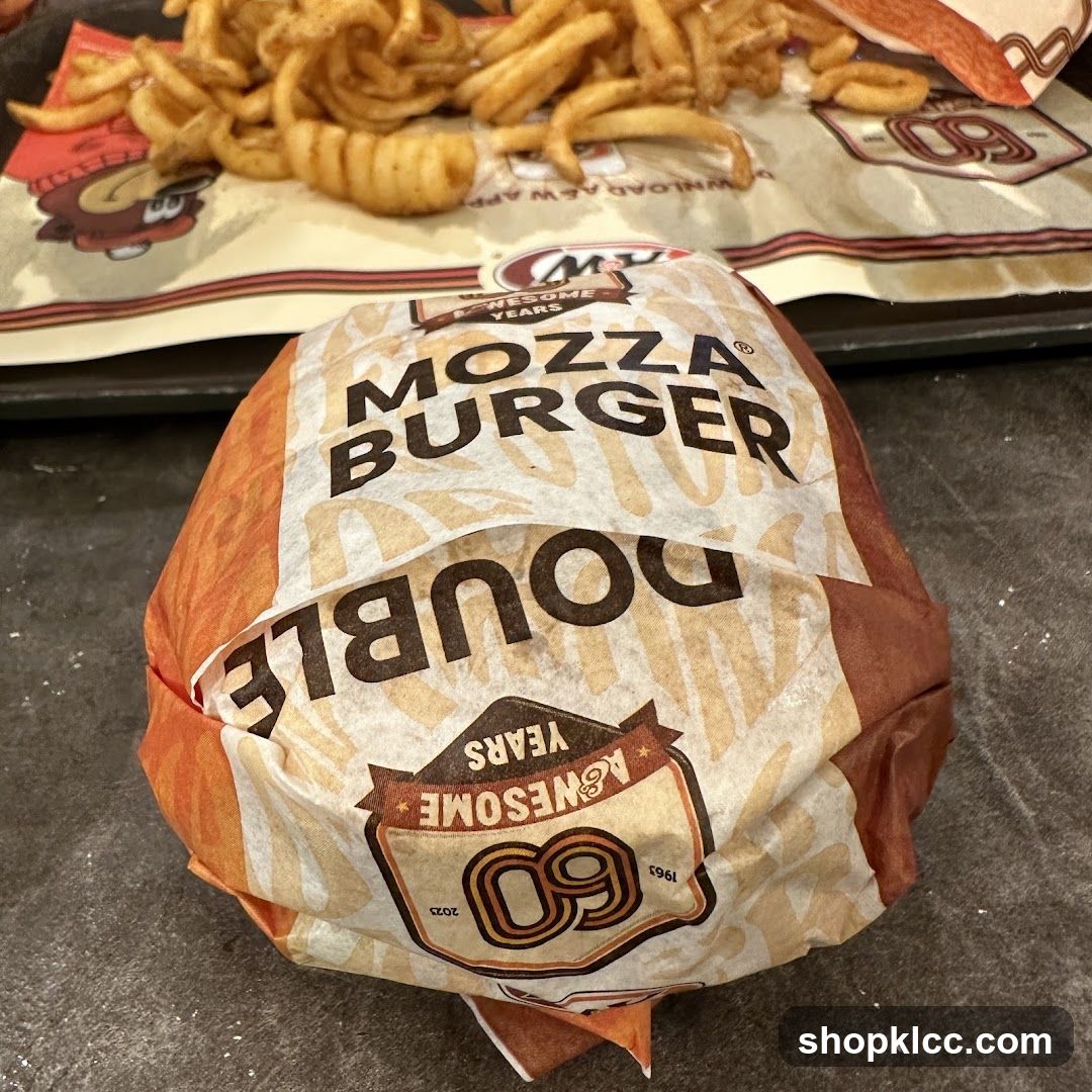 Burger and Fries