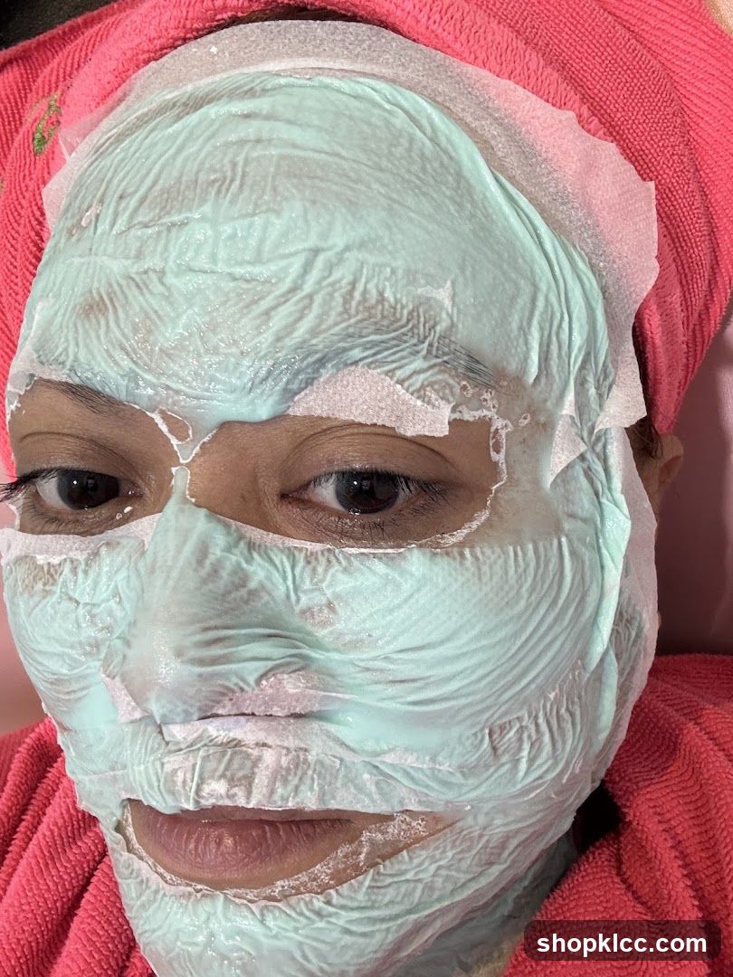Facial Mask Application