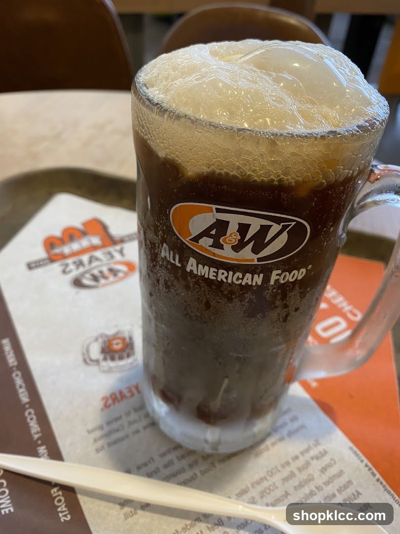 A&W Root Beer Float