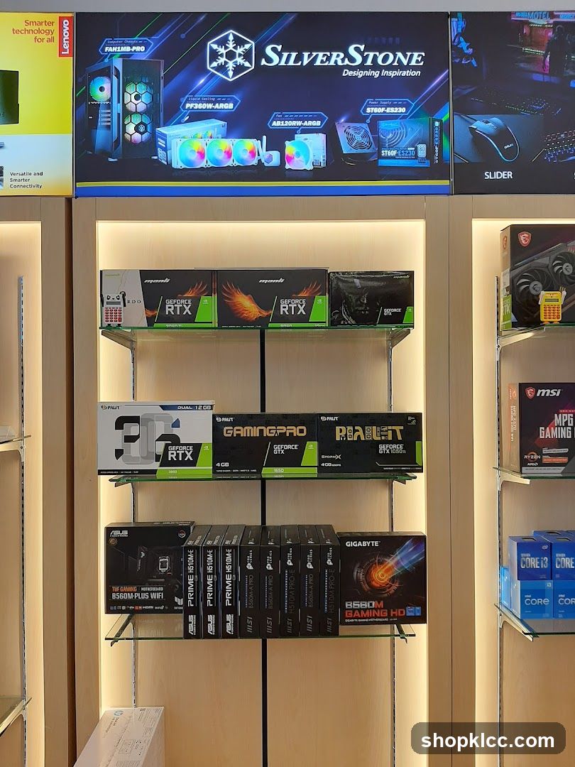 Computer Components Display