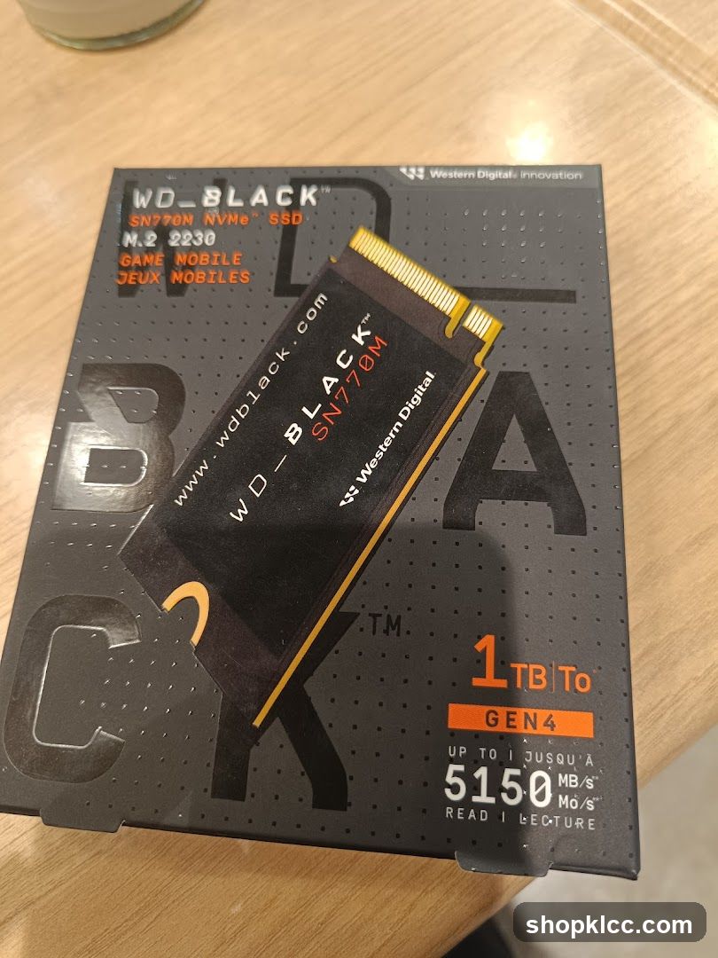 WD_BLACK SN770M NVMe SSD