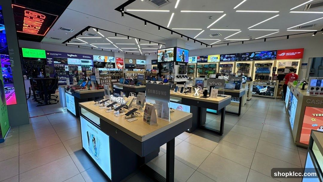 Electronics Store Interior