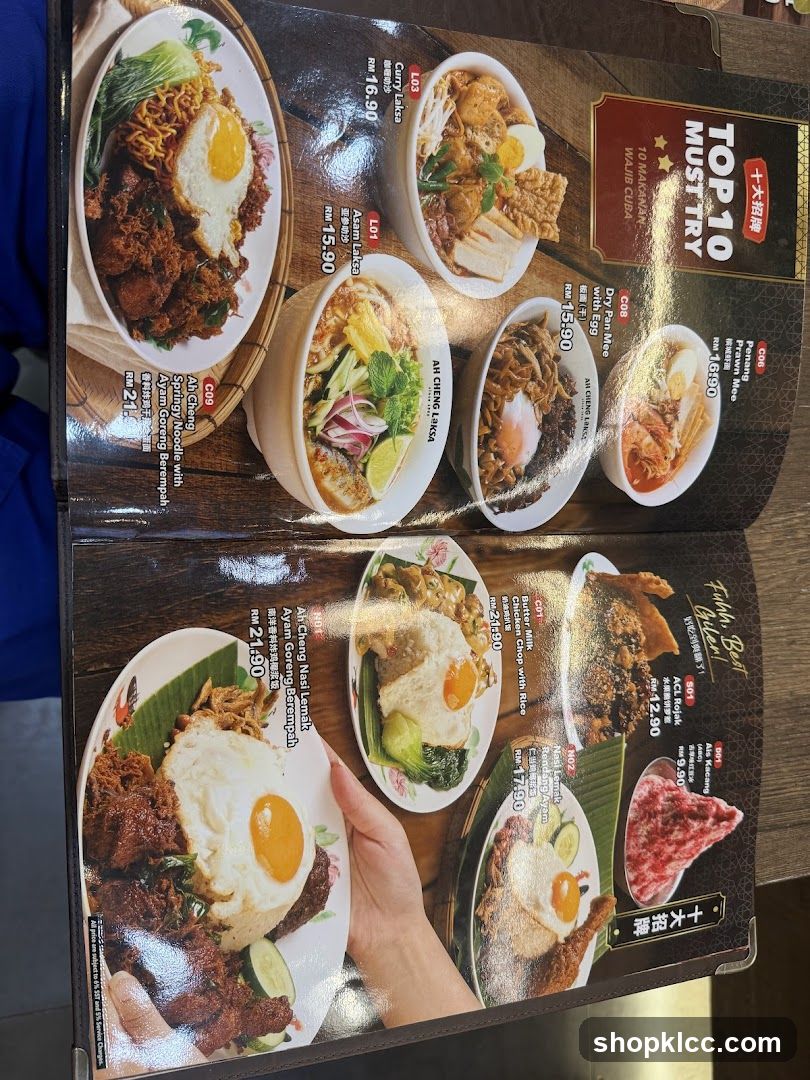 Top 10 Must Try Menu