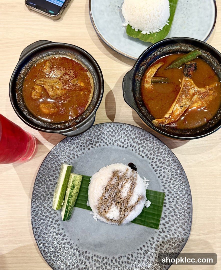 Curry Dishes with Rice