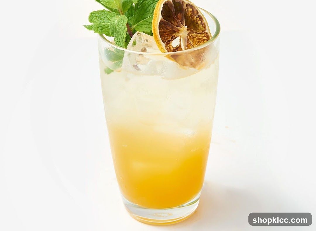 Orange and Mint Drink