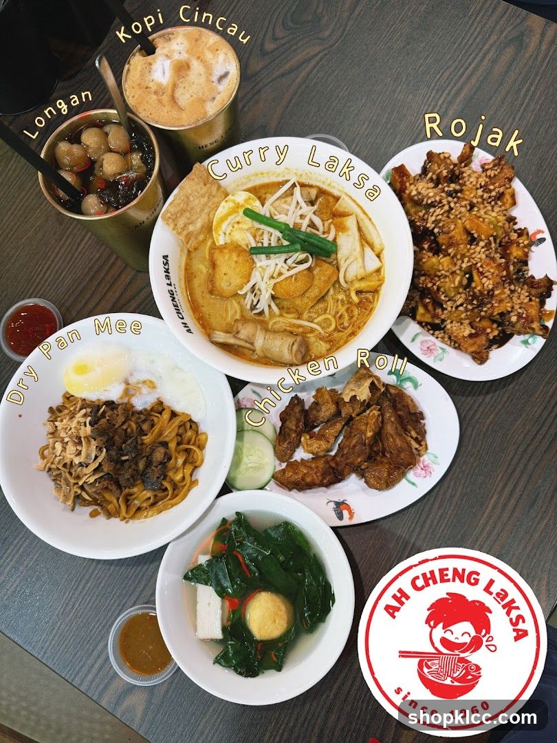Assortment of Malaysian Dishes