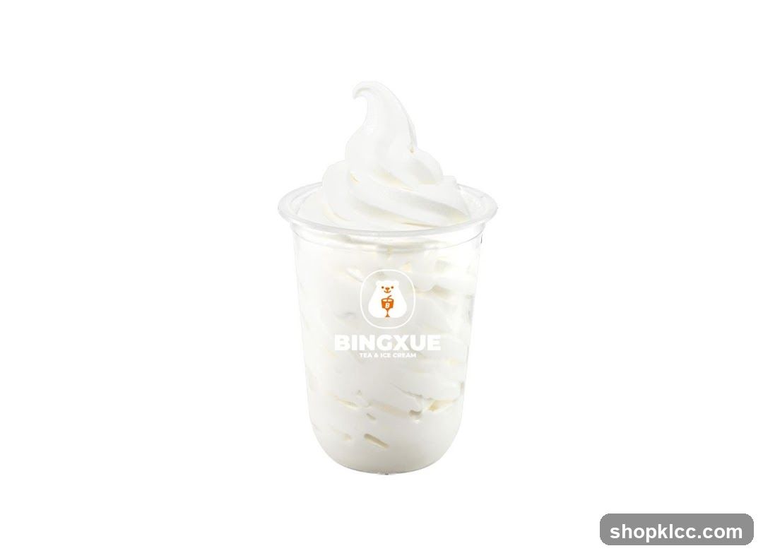 Soft Serve Ice Cream Cup