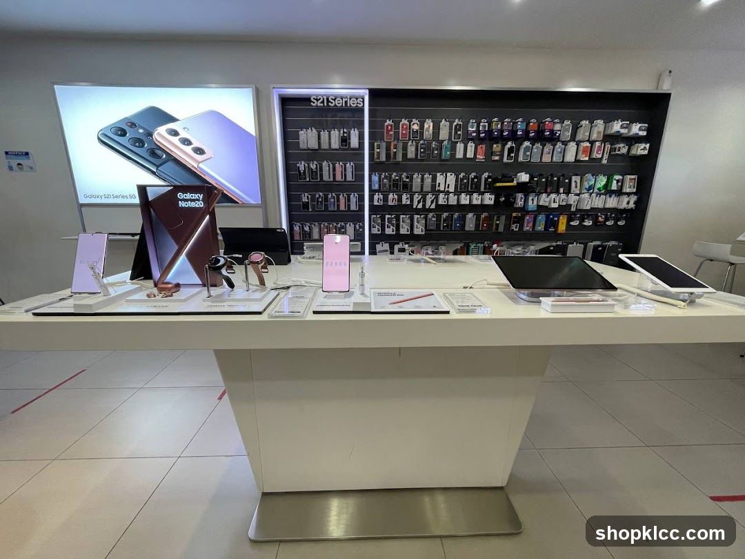 Electronics Store Display