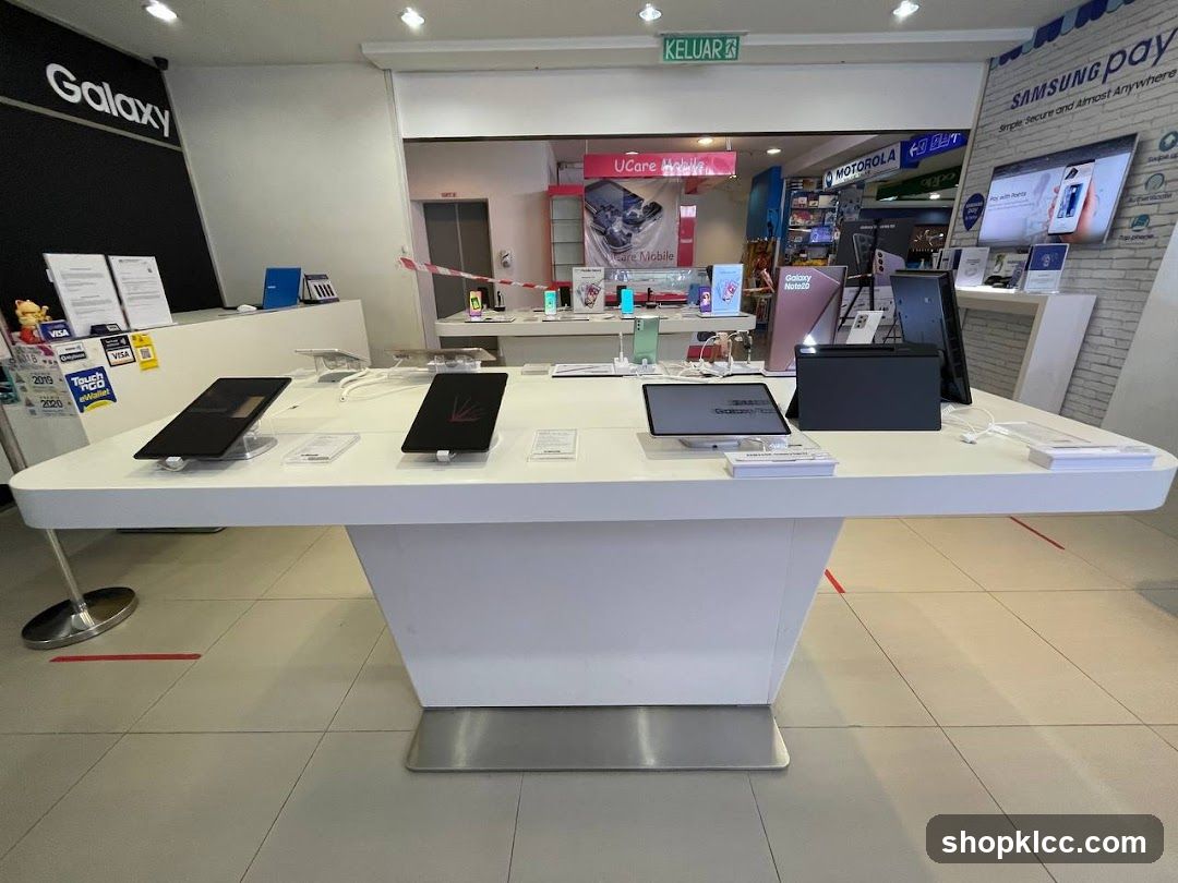 Mobile Phone Store Display