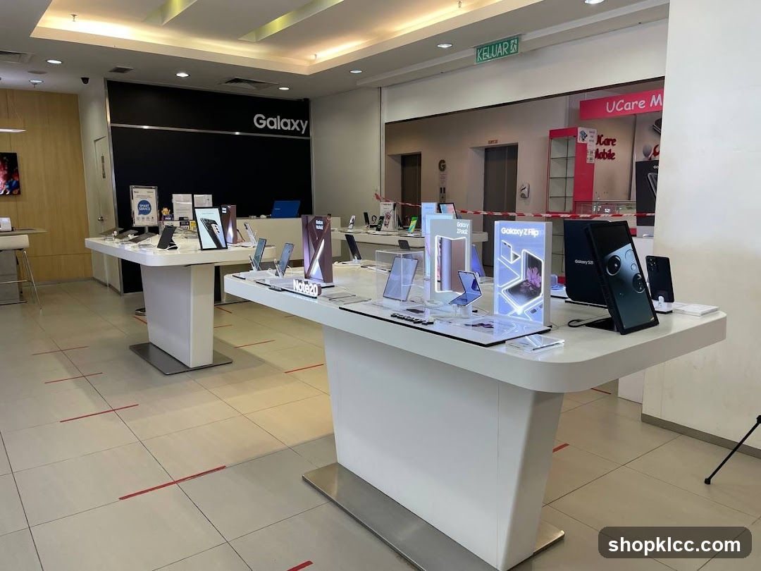 Samsung Store Interior