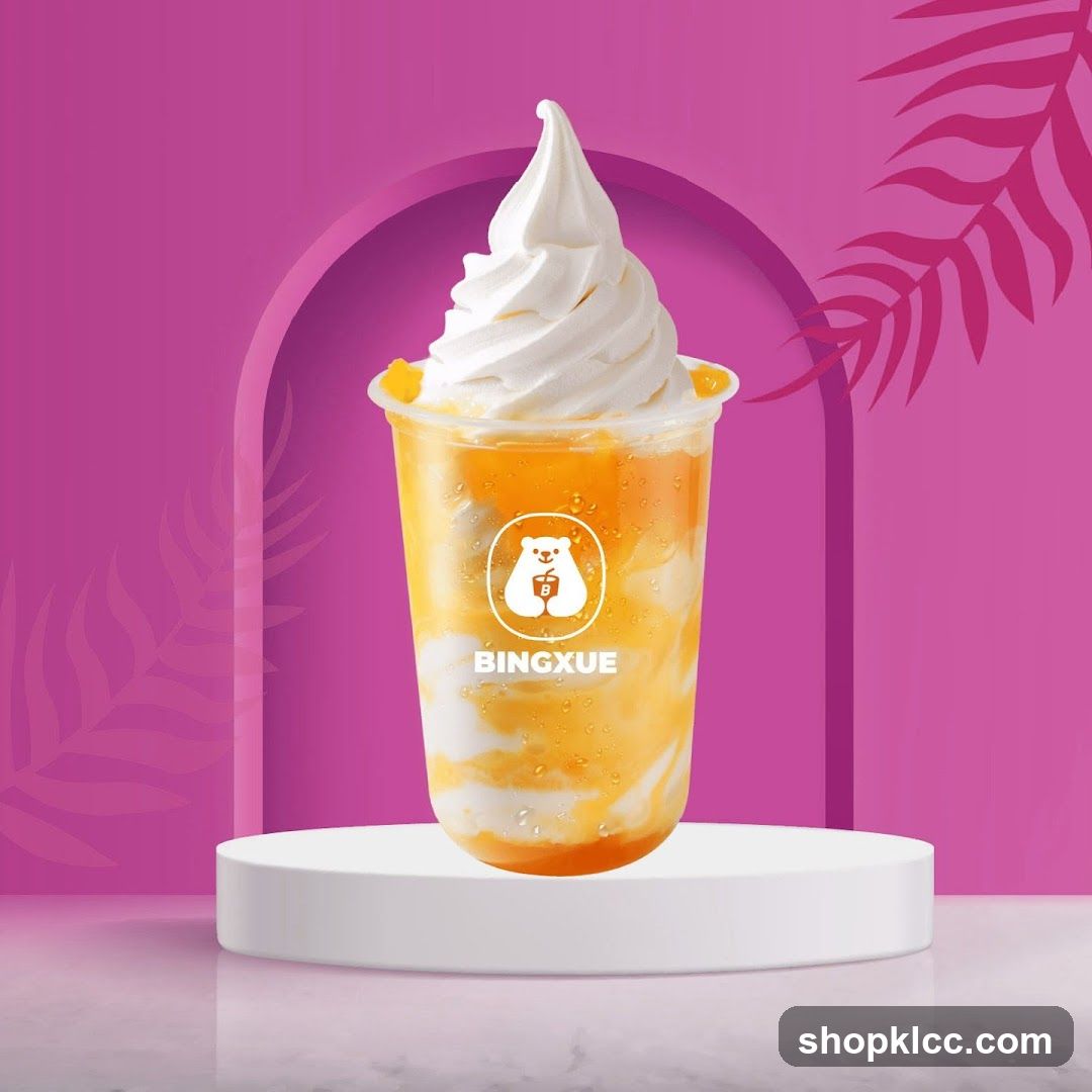Mango Soft Serve Drink