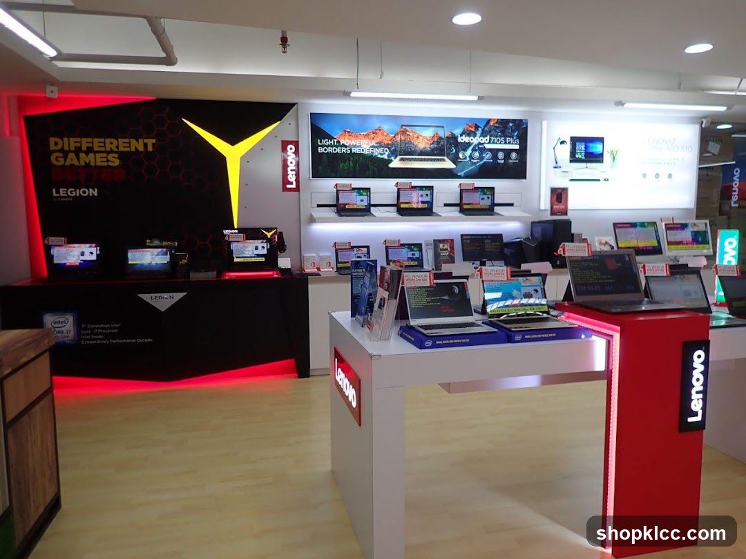 Lenovo Store Display